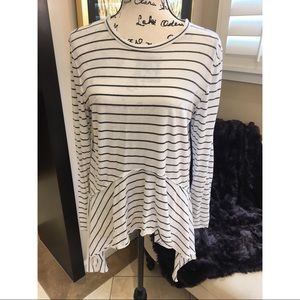 Long sleeve striped shirt